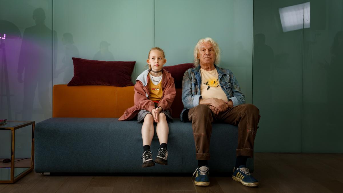 Сергей Гармаш и Ирина Розанова в семейной комедии «Доктор Гаф» 