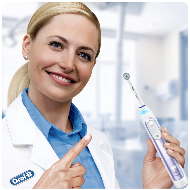 Спа для улыбки: новая Oral-B GENIUS 10 000 Orchid Purple в нежных цветочных тонах