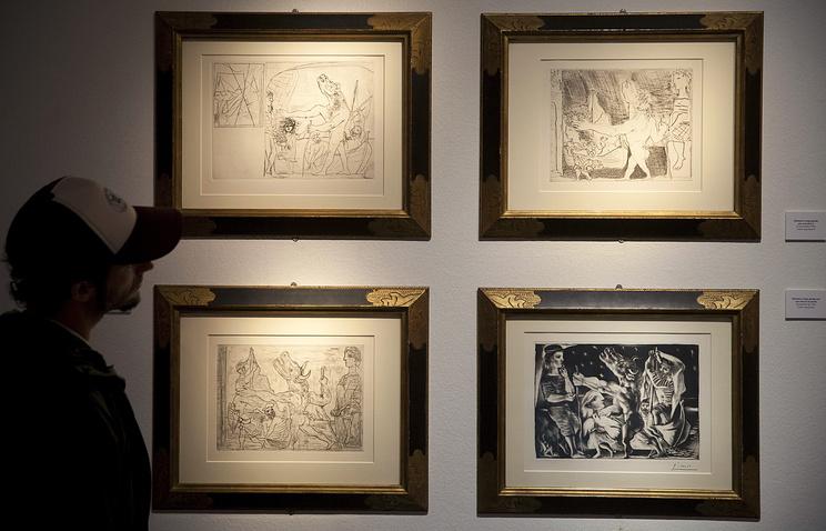 Серия графических работ Пикассо &quot;Сюита Воллара&quot; продана с аукциона за €1,9 млн