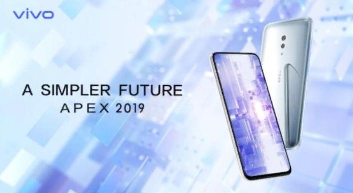 Vivo представляет APEX 2019 – новый футуристический 5G концепт-смартфон