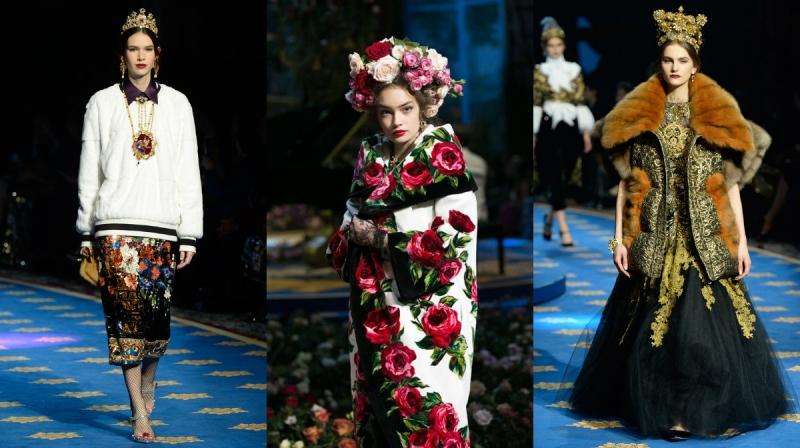  Героини опер на закрытом показе в  Dolce &amp; Gabbana