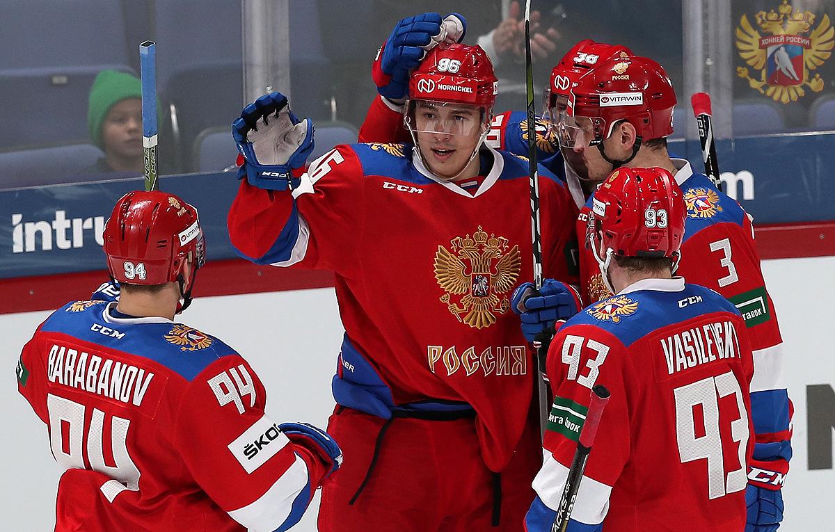 Национальная сборная России - победитель Кубка Карьяла