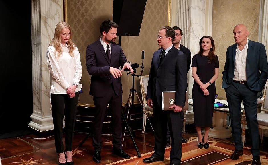 Встреча Президента России со съёмочной группой фильма «Викинг»