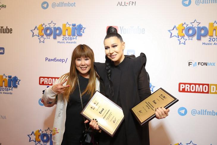 «Время и Стекло», «Грибы», Ёлка и Лобода стали триумфаторами Top Hit Music Awards