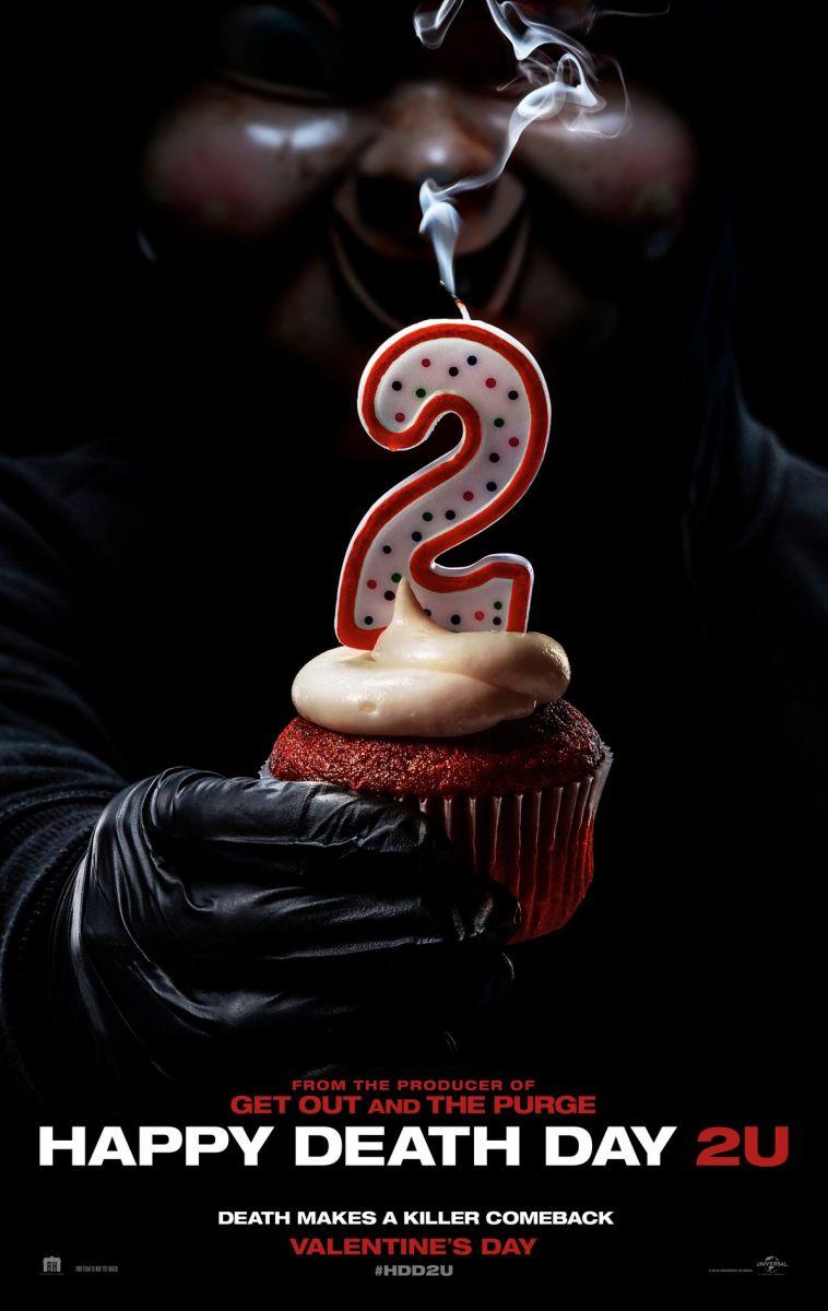 Первый постер фильма ужасов «Счастливого дня смерти 2»