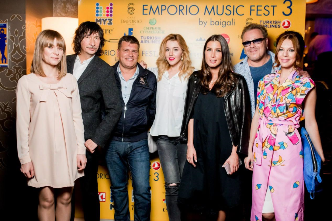 25 апреля - открытие Emporio Music Fest 5 Байгали Серкебаева
