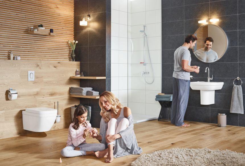 Коллекция сантехнической керамики GROHE Euro: универсальное решение для целостного дизайна ванной комнаты