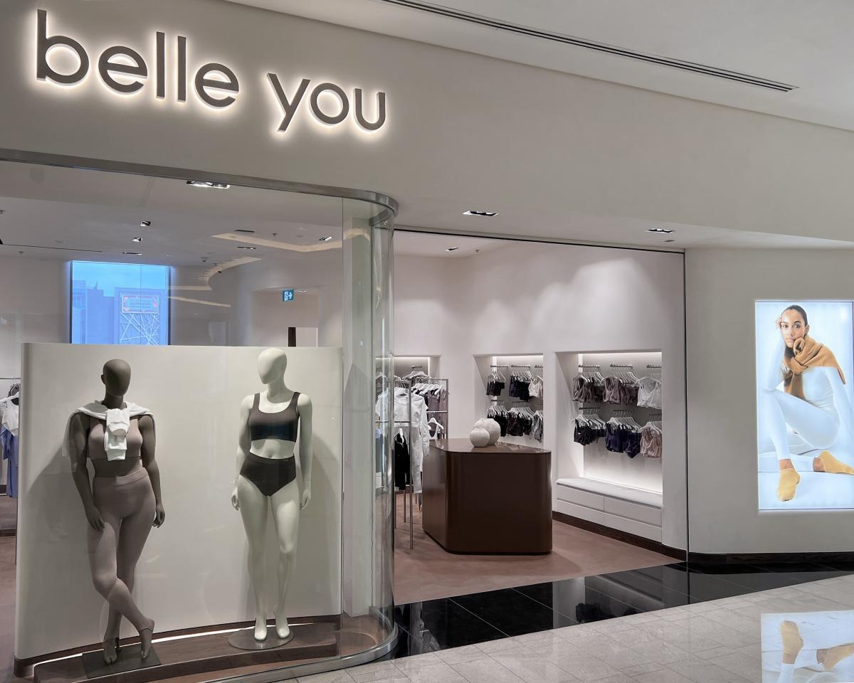 Российский бренд базового нижнего белья и одежды belle you открыл свой 30-й магазин в Дубае