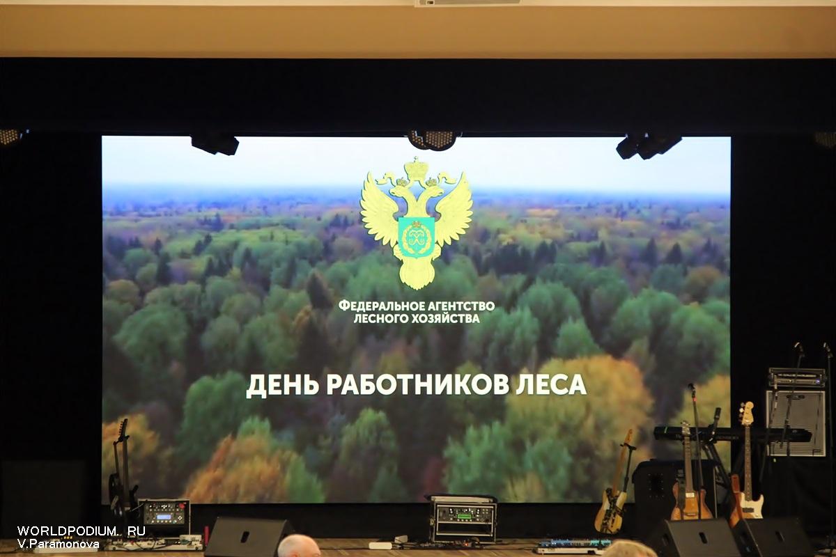 Мероприятие посвящённое Дню работника леса в Кремле