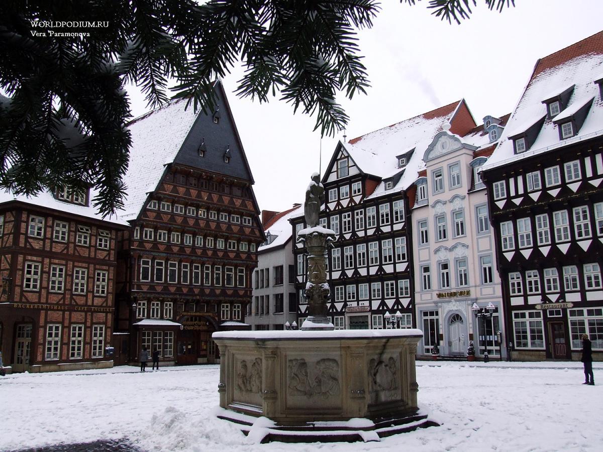 Зима в Германии