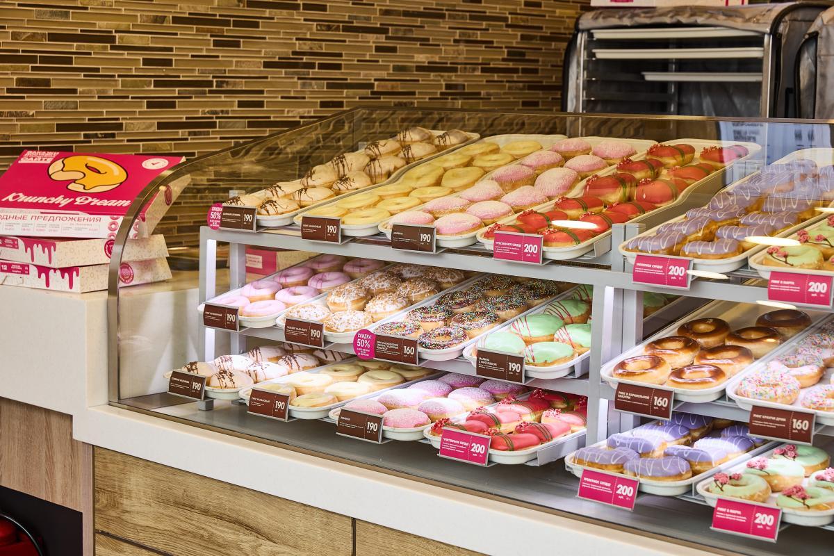 Сеть пончиковых «Кранчи Дрим» - пончики для любого случая