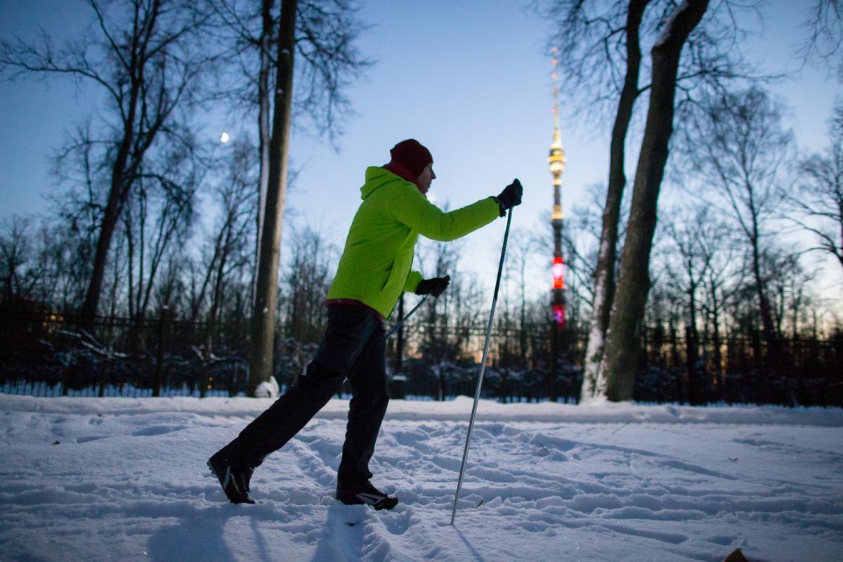 ВДНХ приглашает на лыжные прогулки в парк «Останкино»