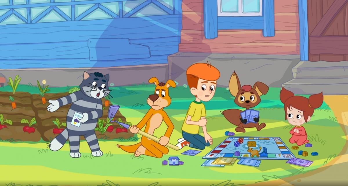 Премьерная серия мультсериала «Простоквашино»