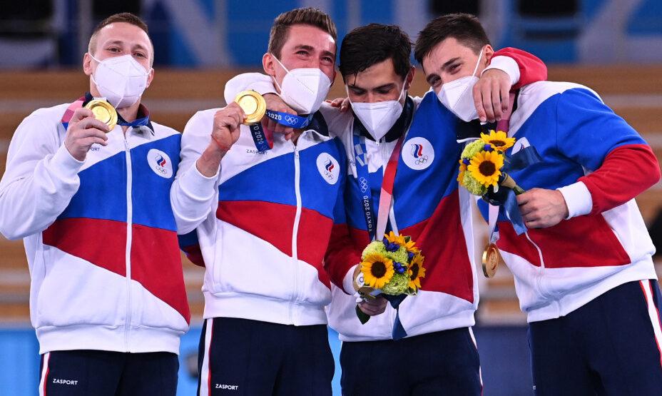 Исторический триумф российских гимнастов в командном многоборье на Олимпиаде в Токио!