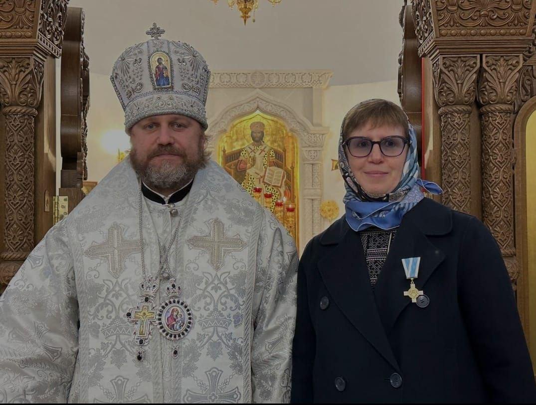 Ректор ИСИ Ирина Сухолет удостоена Ордена Святой равноапостольной княгини Ольги I степени